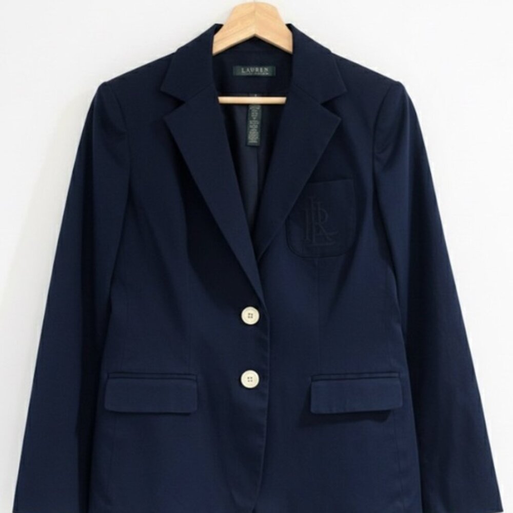 Ralph Lauren Dark Blue Vintage Blazer & Matching Pants